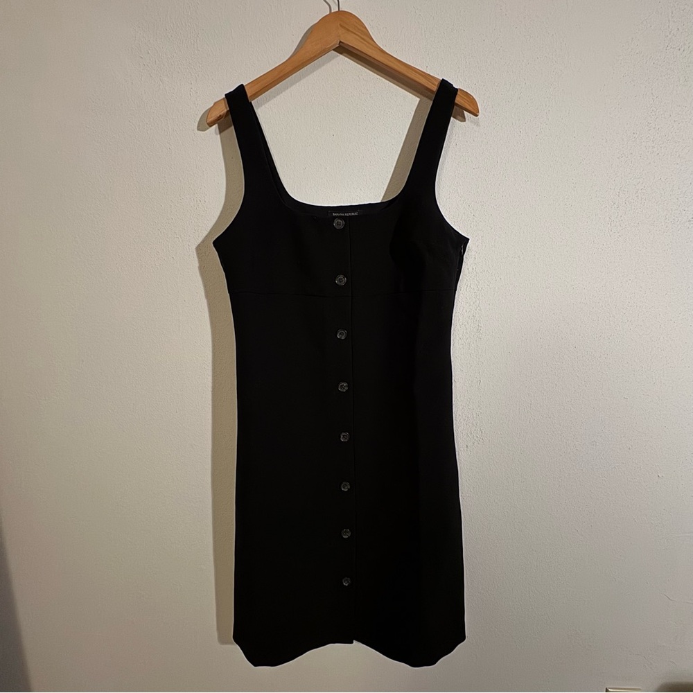 Form-Fitting Button Down Work Dress - image 1